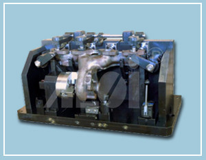 涡轮排气管基准面加工液压夹具